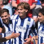 Isaac Price hit a double in West Brom's win
